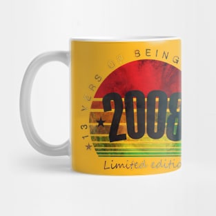 Vintage 2008 13th Birthday Limited Edition 13 Year Old Mug